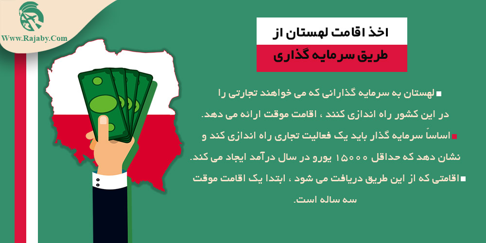 اقامت لهستان از طریق سرمایه گذاری