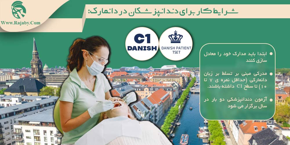بهترین تخصص های دندانپزشکی شرایط کار برای دندانپزشکان در دانمارک