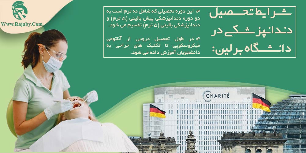 دانشگاه علوم پزشکی برلین آلمان شرایط تحصیل دندانپزشکی در دانشگاه برلین