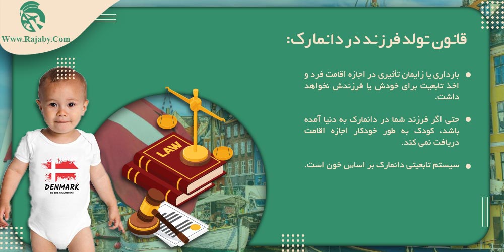 قانون تولد فرزند در دانمارک قانون تولد فرزند در دانمارک
