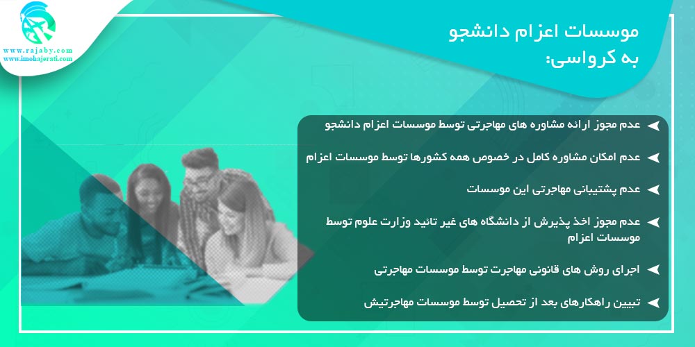 موسسات اعزام دانشجو به کرواسی