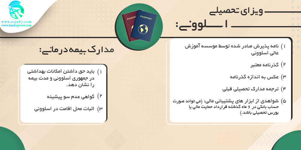 تحصیل در اسلوونی ویزای تحصیلی اسلوونی