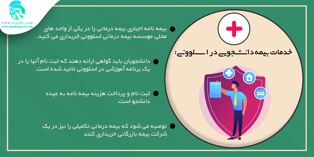 تحصیل در اسلوونی خدمات بیمه دانشجویی در اسلوونی