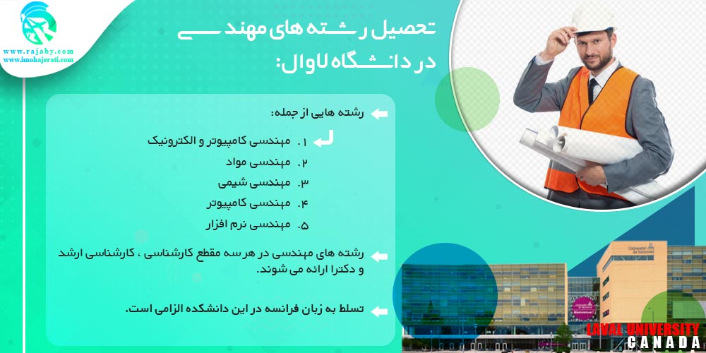تحصیل در دانشگاه لاوال Laval کانادا تحصیل مهندسی در دانشگاه لاوال