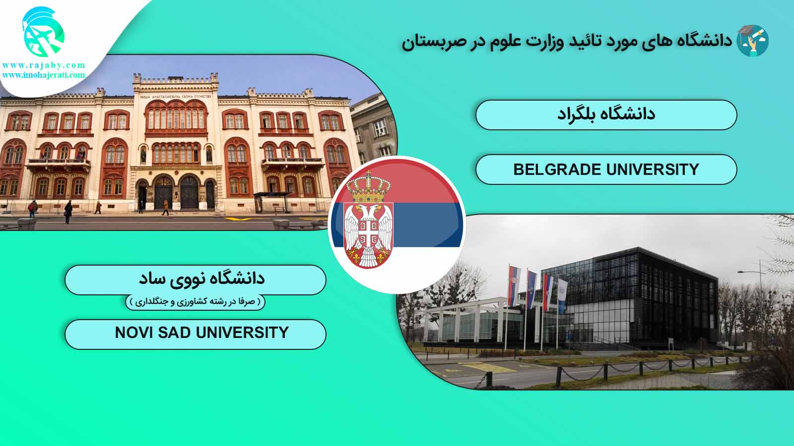 تحصیل در صربستان دانشگاه های مورد تائید وزارت علوم در صربستان