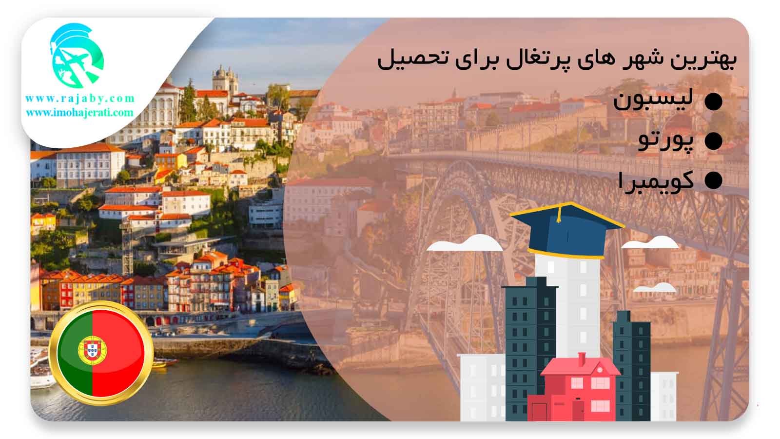 بهترین شهر های پرتغال برای تحصیل