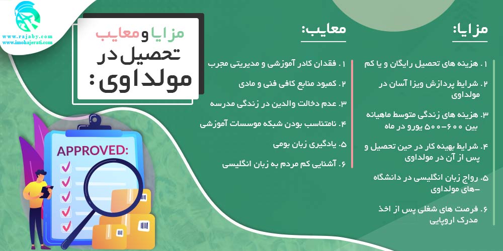 تحصیل در مولداوی مزایا و معایب تحصیل در مولداوی