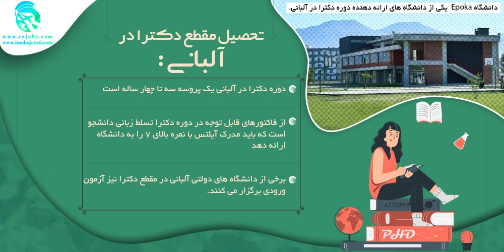 تحصیل در آلبانی تحصیل مقطع دکترا در آلبانی