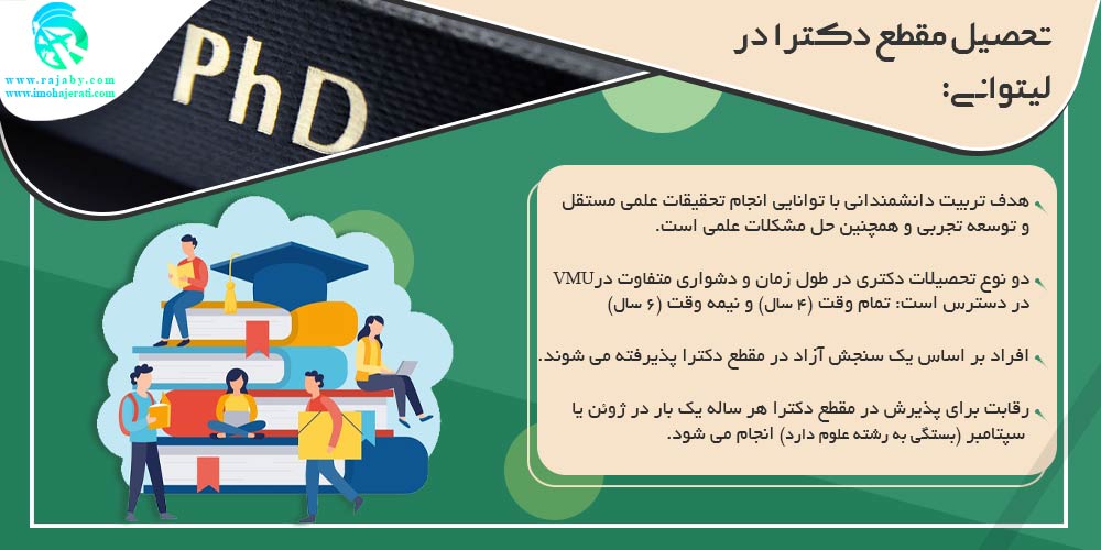 تحصیل در لیتوانی تحصیل دکترا در لیتوانی