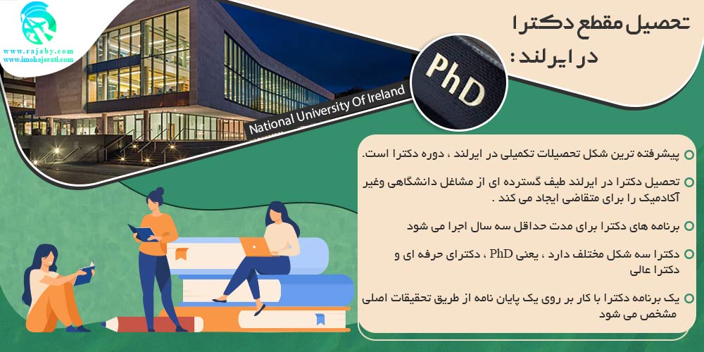 تحصیل در ایرلند تحصیل مقطع دکترا در ایرلند