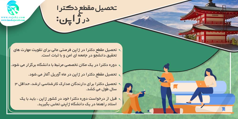 تحصیل در ژاپن تحصیل مقطع دکترا در ژاپن