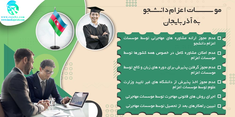 موسسات اعزام دانشجو به آذربایجان