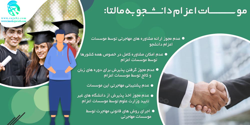 تحصیل در مالتا موسسات اعزام دانشجو به مالتا
