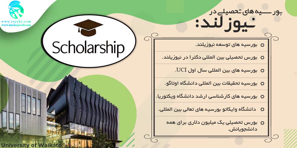 تحصیل در نیوزلند بورسیه های تحصیلی در نیوزلند