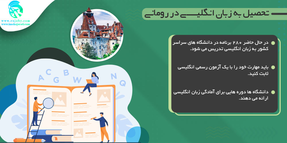 تحصیل در رومانی تحصیل به زبان انگلیسی در رومانی
