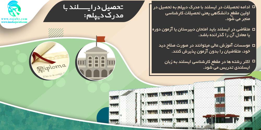 تحصیل در ایسلند تحصیل در ایسلند با مدرک دیپلم