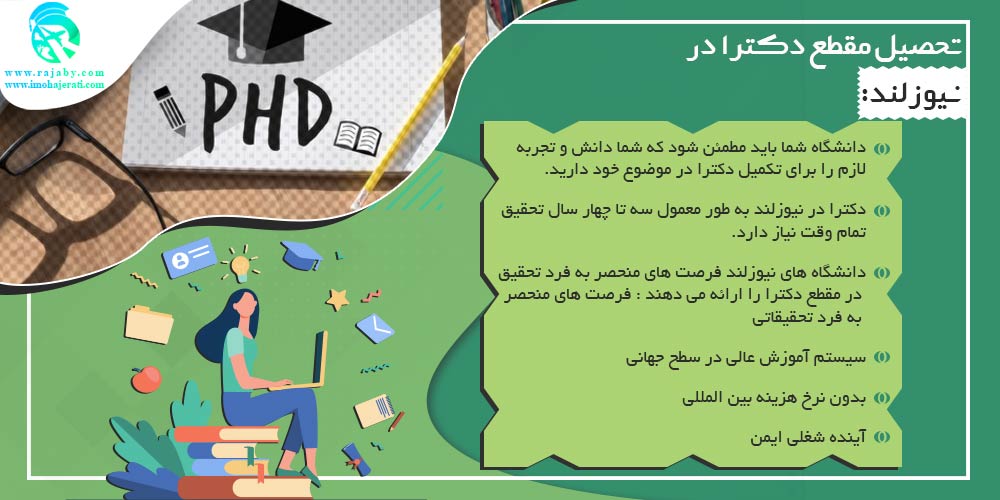 تحصیل در نیوزلند تحصیل دکترا در نیوزلند