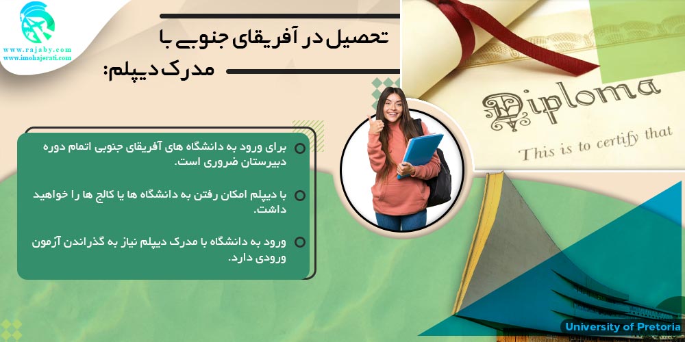 تحصیل در آفریقای جنوبی تحصیل در آفریقای جنوبی با مدرک دیپلم
