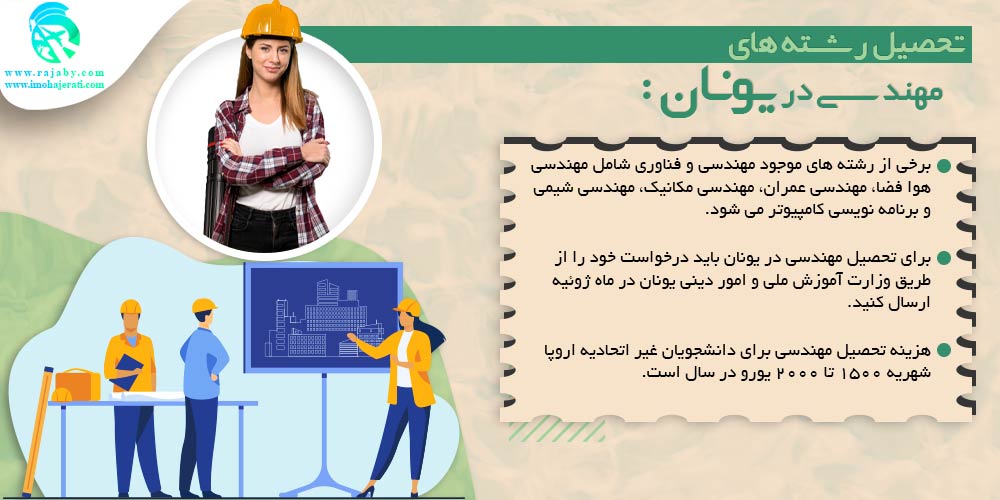 تحصیل در یونان تحصیل رشته های مهندسی در یونان