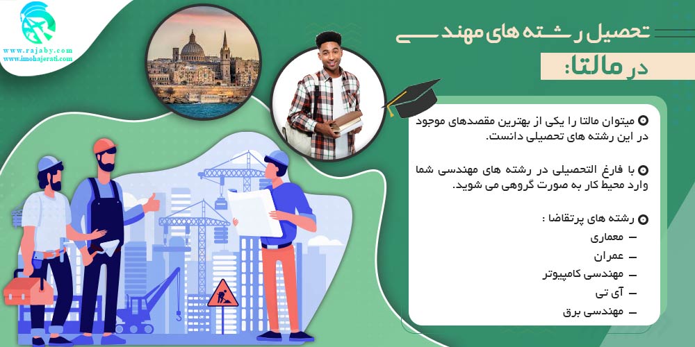 تحصیل در مالتا تحصیل رشته های مهندسی در مالتا