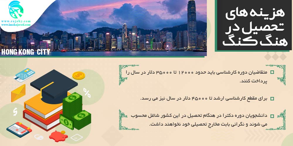 تحصیل در هنگ کنگ هزینه های تحصیل در هنگ کنگ