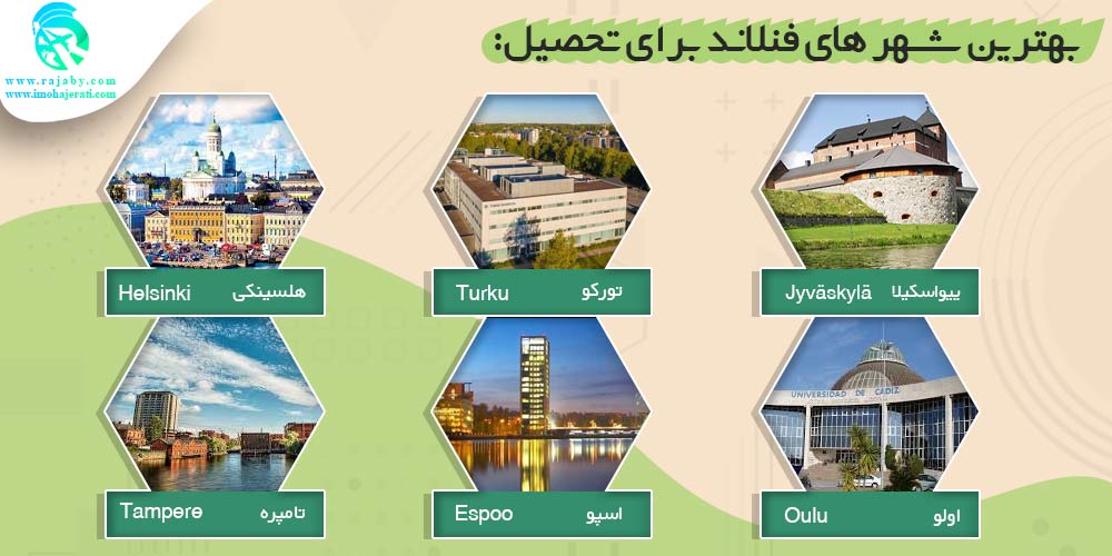 تحصیل در فنلاند بهترین شهر های فنلاند برای تحصیل