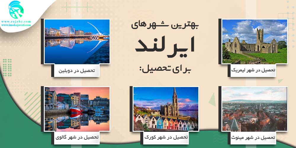 تحصیل در ایرلند بهترین شهرهای ایرلند برای تحصیل