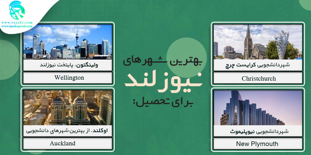 تحصیل در نیوزلند بهترین شهرهای نیوزلند برای تحصیل