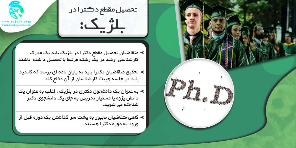 تحصیل در بلژیک تحصیل مقطع دکترا در بلژیک