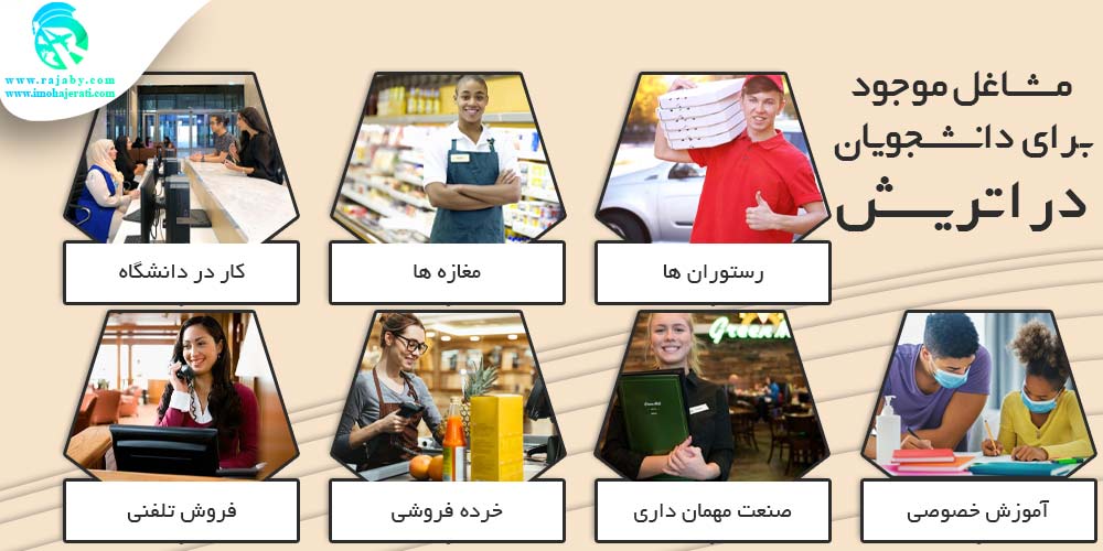 کار دانشجویی در اتریش مشاغل موجود برای دانشجویان در اتریش