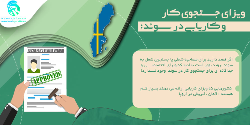 کار در سوئد ویزای جستجوی کار و کاریابی در سوئد