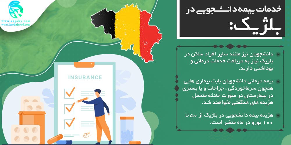 تحصیل در بلژیک خدمات بیمه دانشجویی در بلژیک