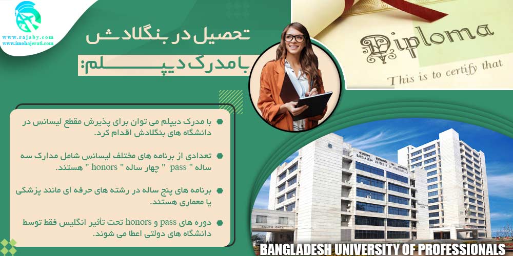 تحصیل در بنگلادش تحصیل در بنگلادش با مدرک دیپلم