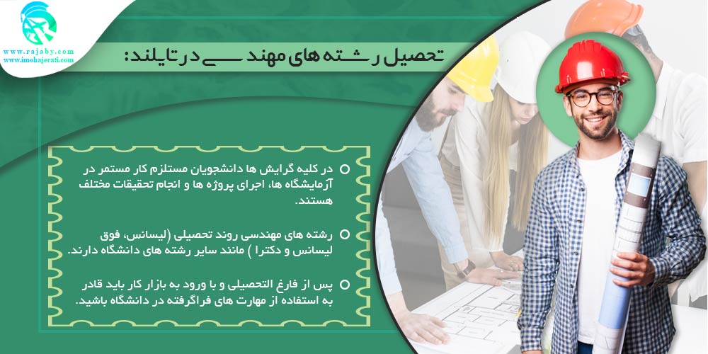 تحصیل در تایلند تحصیل رشته های مهندسی در تایلند
