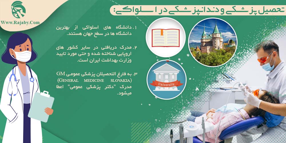 تحصیل پزشکی و دندانپزشکی در اسلواکی تحصیل پزشکی و دندانپزشکی در اسلواکی