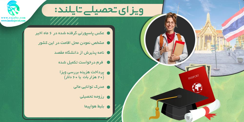 تحصیل در تایلند ویزای تحصیلی تایلند