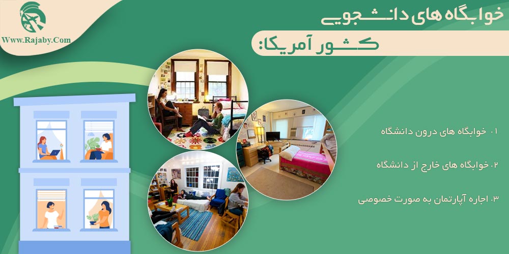 تحصیل در آمریکا خوابگاه های دانشجویی کشور آمریکا