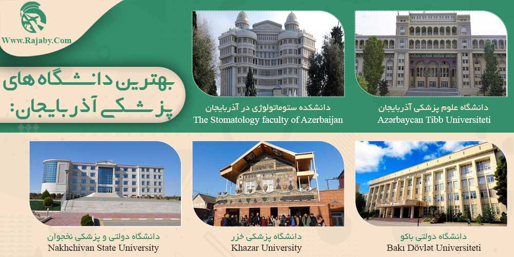 تحصیل پزشکی و دندانپزشکی در آذربایجان بهترین دانشگاه های پزشکی آذربایجان