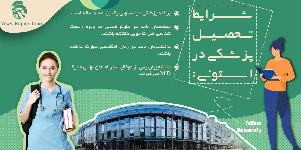 تحصیل پزشکی و دندانپزشکی در استونی شرایط تحصیل پزشکی در استونی