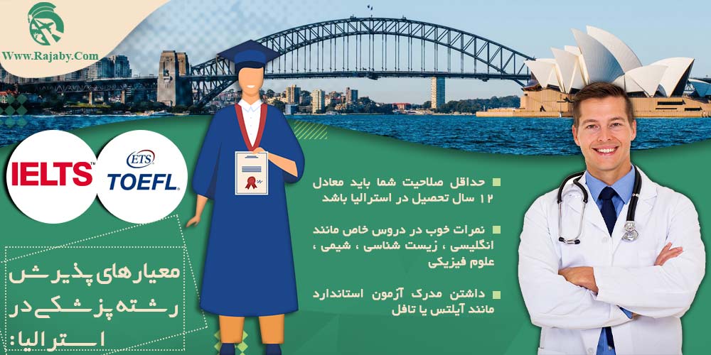 تحصیل پزشکی و دندانپزشکی در استرالیا معیارهای پذیرش رشته پزشکی در استرالیا