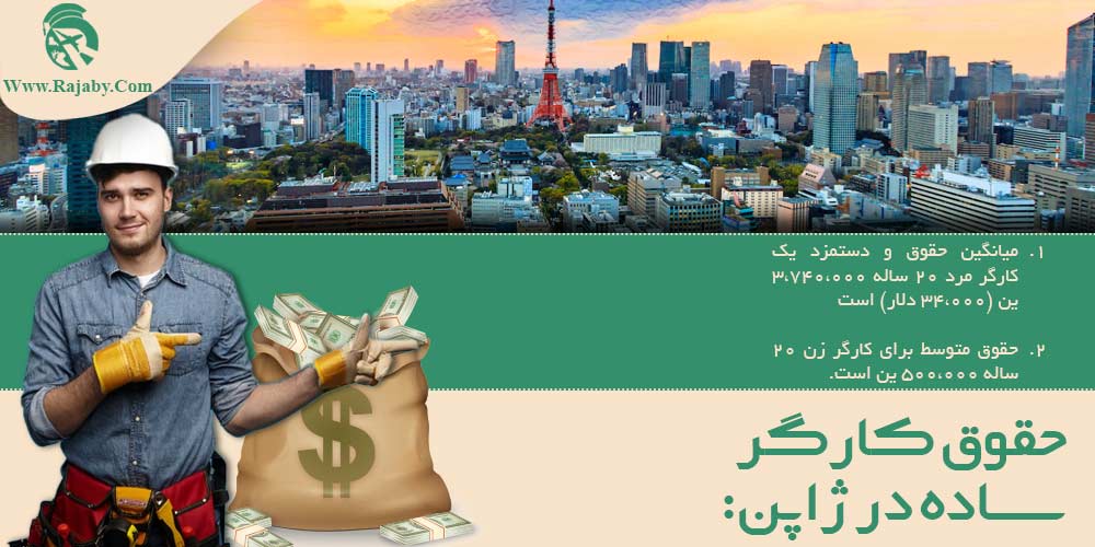 کار در ژاپن حقوق کارگر ساده در ژاپن