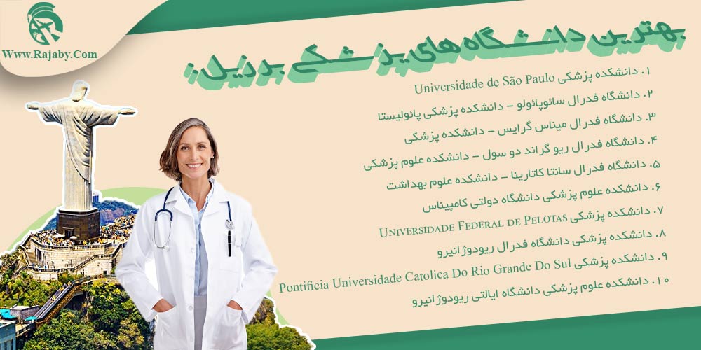 تحصیل پزشکی و دندانپزشکی در برزیل بهترین دانشگاه های پزشکی برزیل