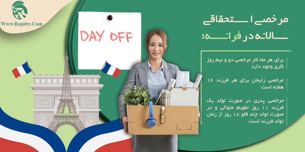 کار در فرانسه مرخصی استحقاقی سالانه در فرانسه