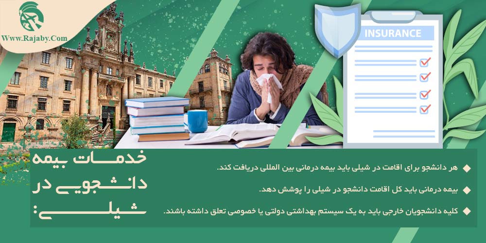 تحصیل در شیلی خدمات بیمه دانشجویی در شیلی