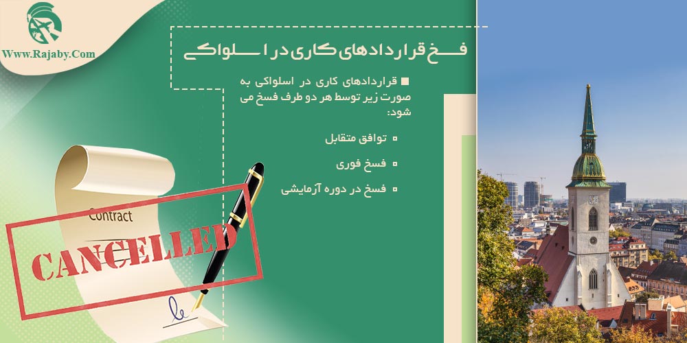 کار در اسلواکی فسخ قراردادهای کاری در اسلواکی