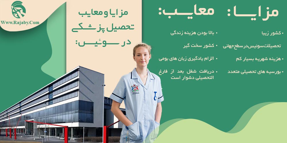 تحصیل پزشکی و دندانپزشکی در سوئیس مزایا و معایب تحصیل پزشکی در سوئیس