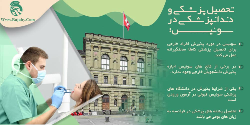 تحصیل پزشکی و دندانپزشکی در سوئیس تحصیل پزشکی و دندانپزشکی در سوئیس