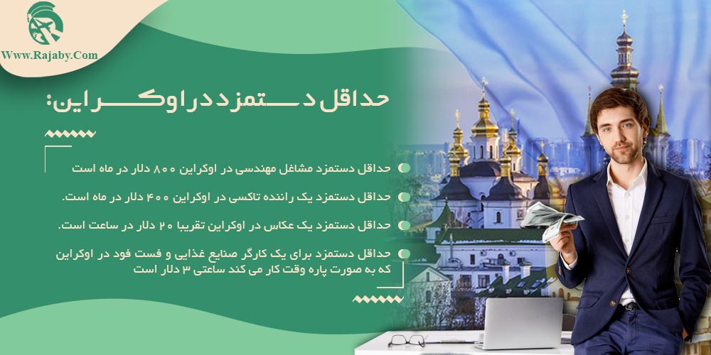 کار در اوکراین حداقل دستمزد در اوکراین
