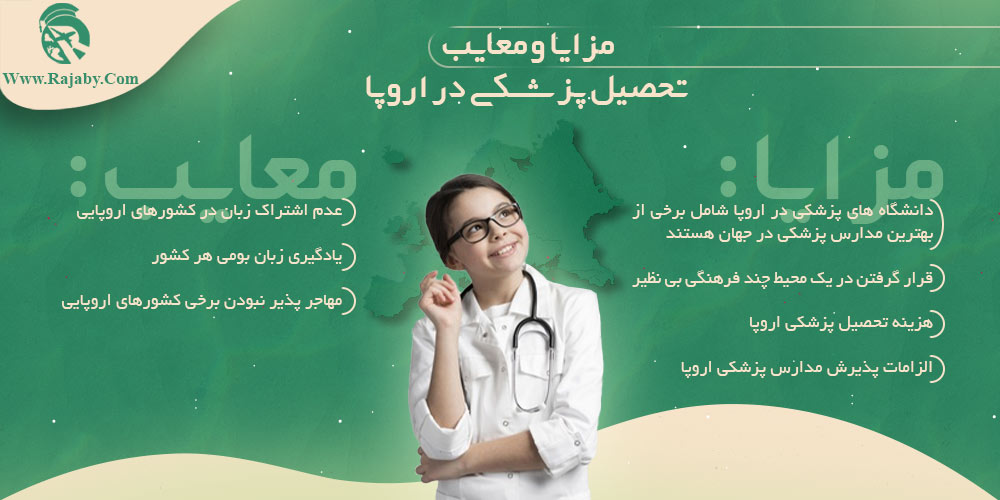 تحصیل پزشکی و دندانپزشکی در اروپا مزایا و معایب تحصیل پزشکی در اروپا