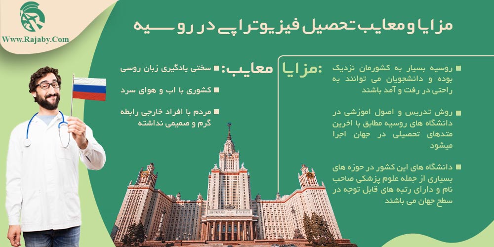 تحصیل رشته فیزیوتراپی در روسیه مزایا و معایب تحصیل فیزیوتراپی در روسیه